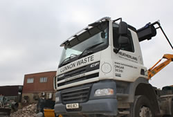 Skip Hire in Ongar hook loader