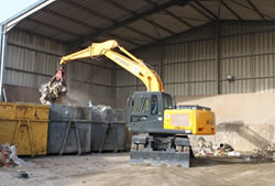 Skip Hire in Ongar transfer station
